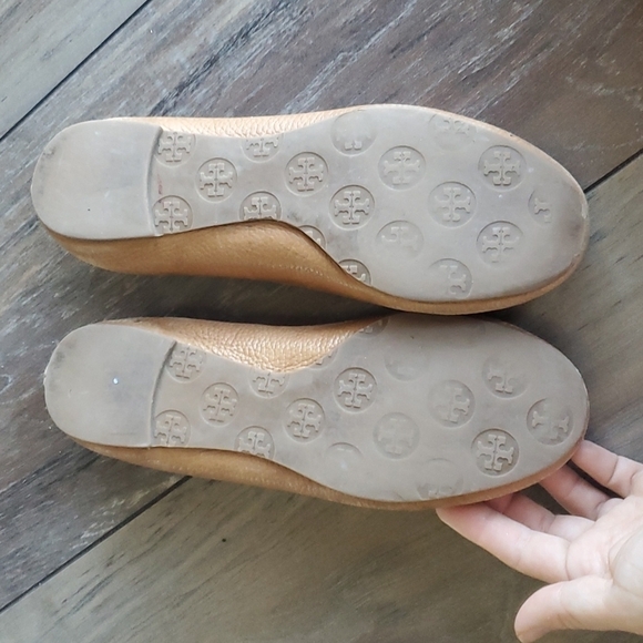 Tory Burch Womens Reva Logo Ballet classic Flats shoes sz 7M - Picture 7 of 12
